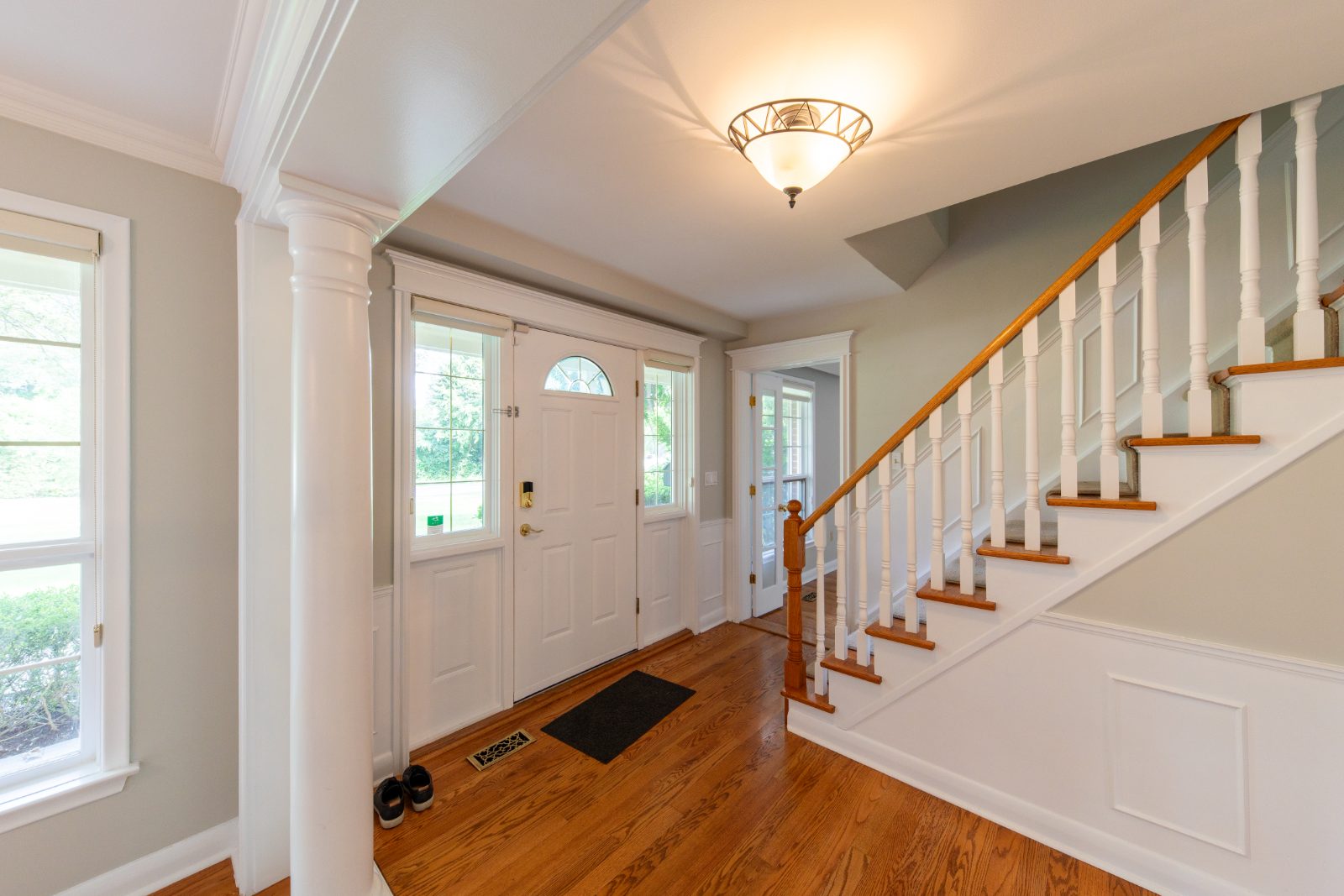 Foyer and staircase