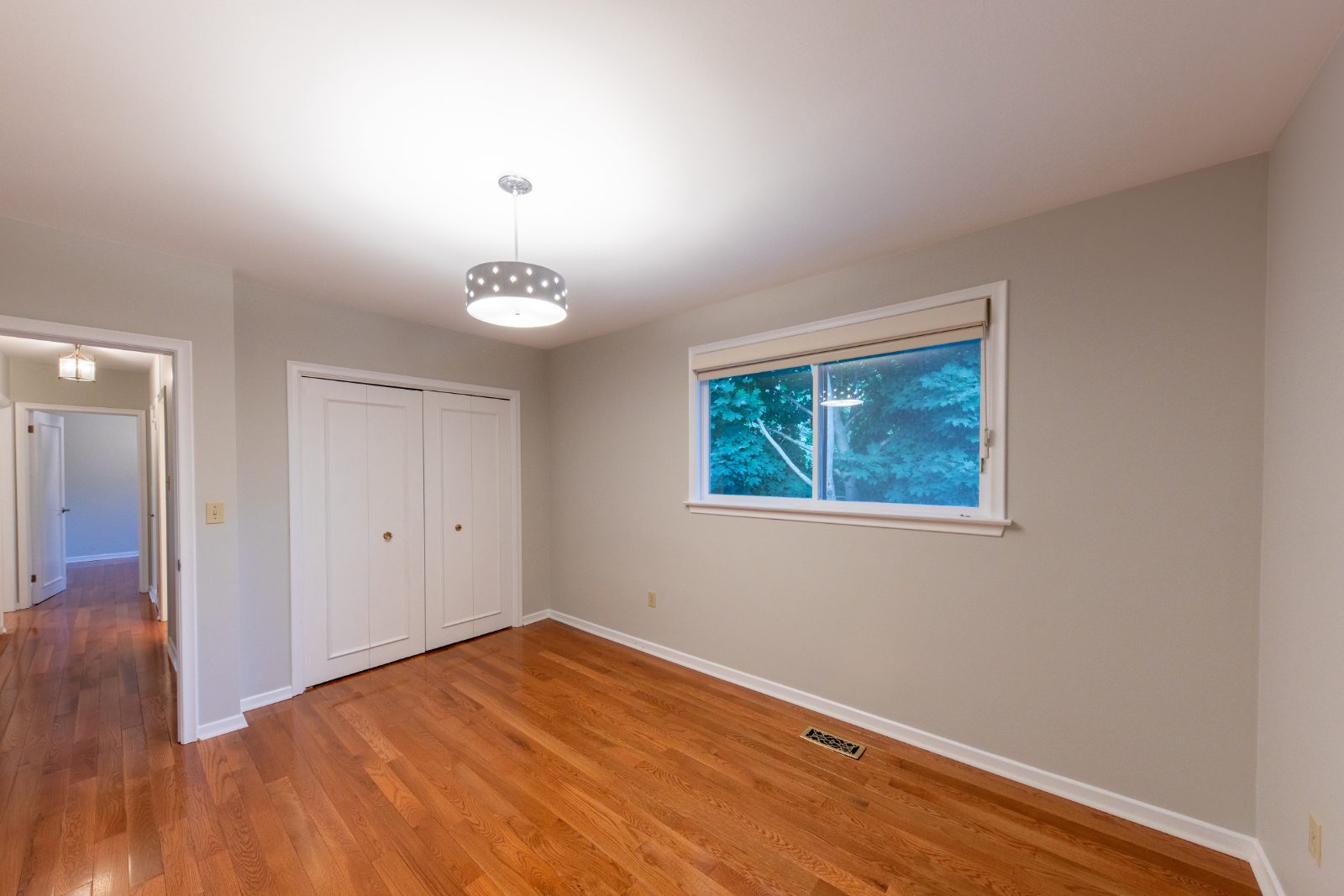 Bedroom with closets