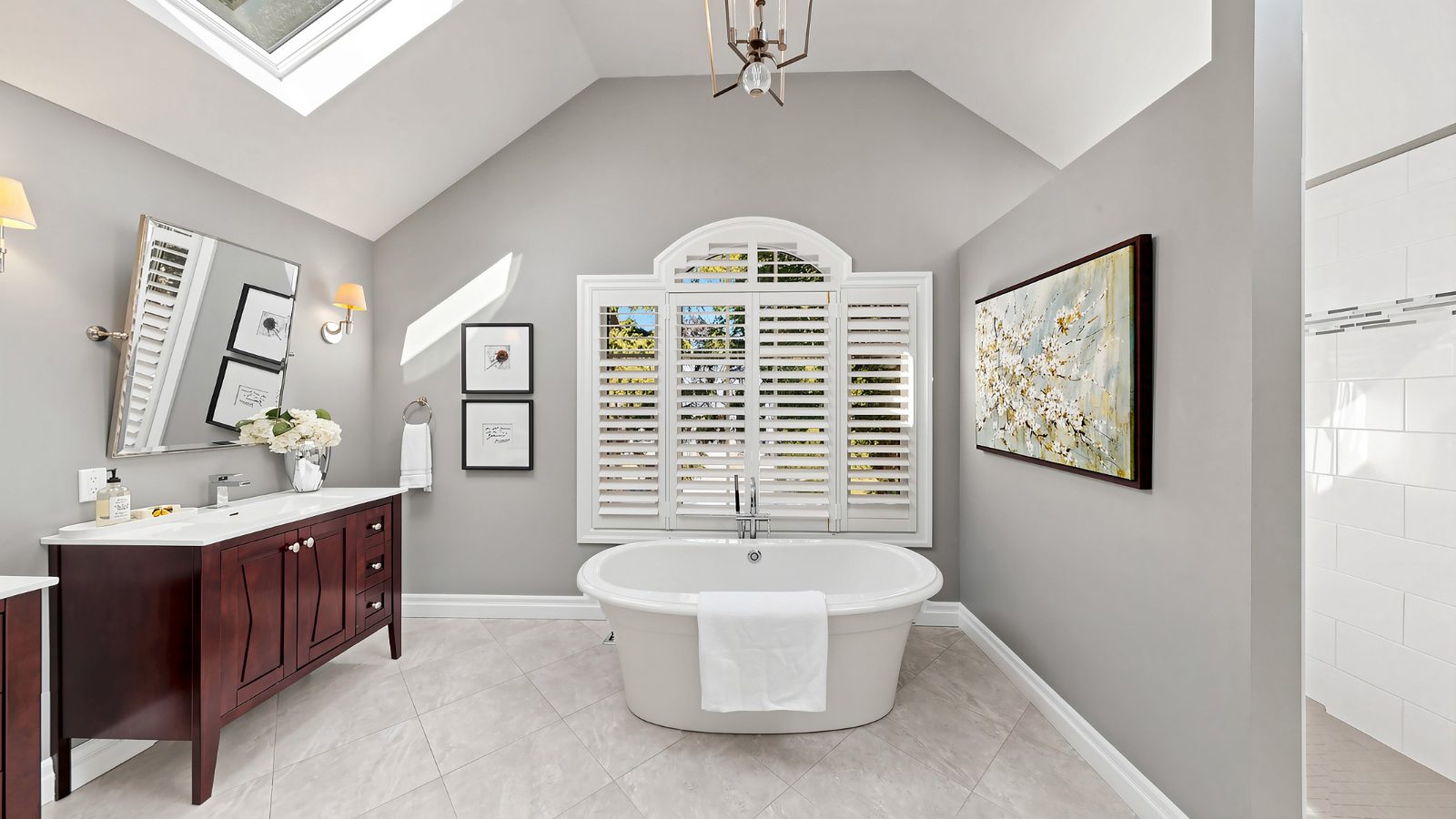 Primary ensuite vanity