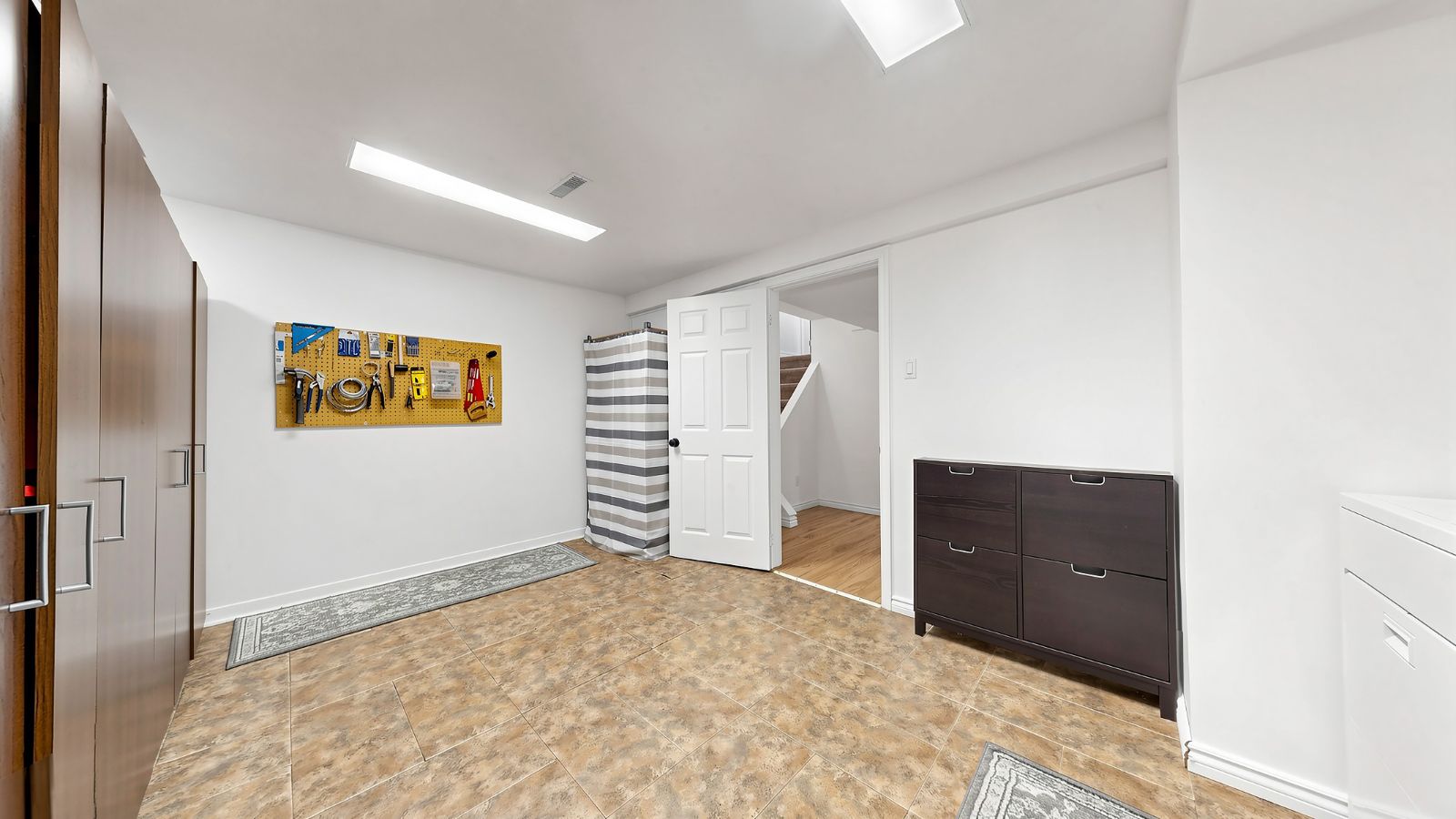Basement rec room seating