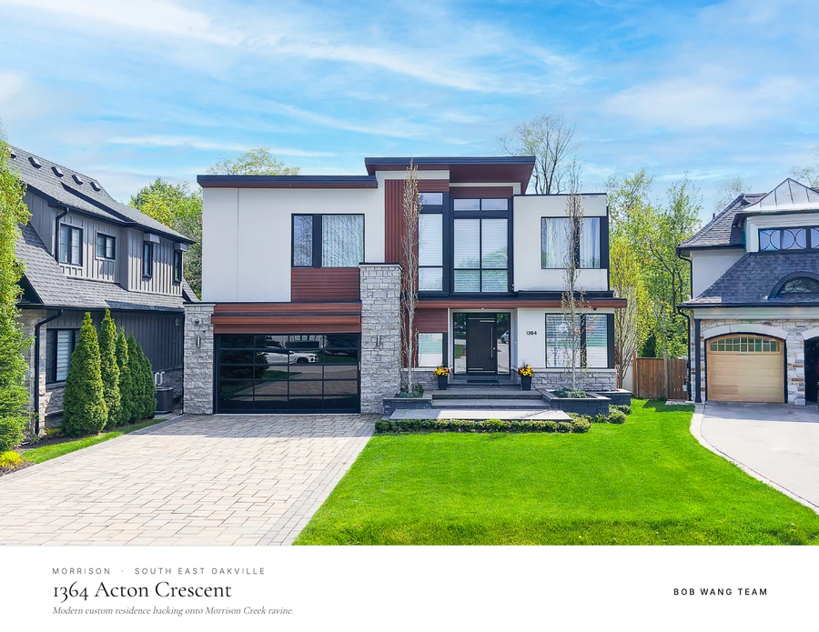 Cover of the original 1364 Acton Crescent property brochure